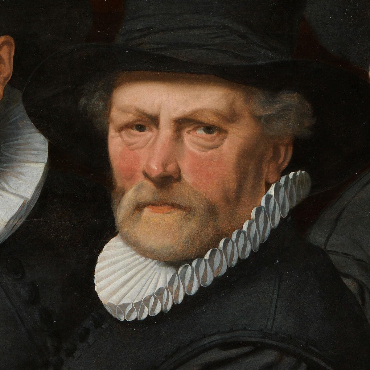 Zes waardijns van de lakenen - Pieter Pietersz. (I) - Artwork detail