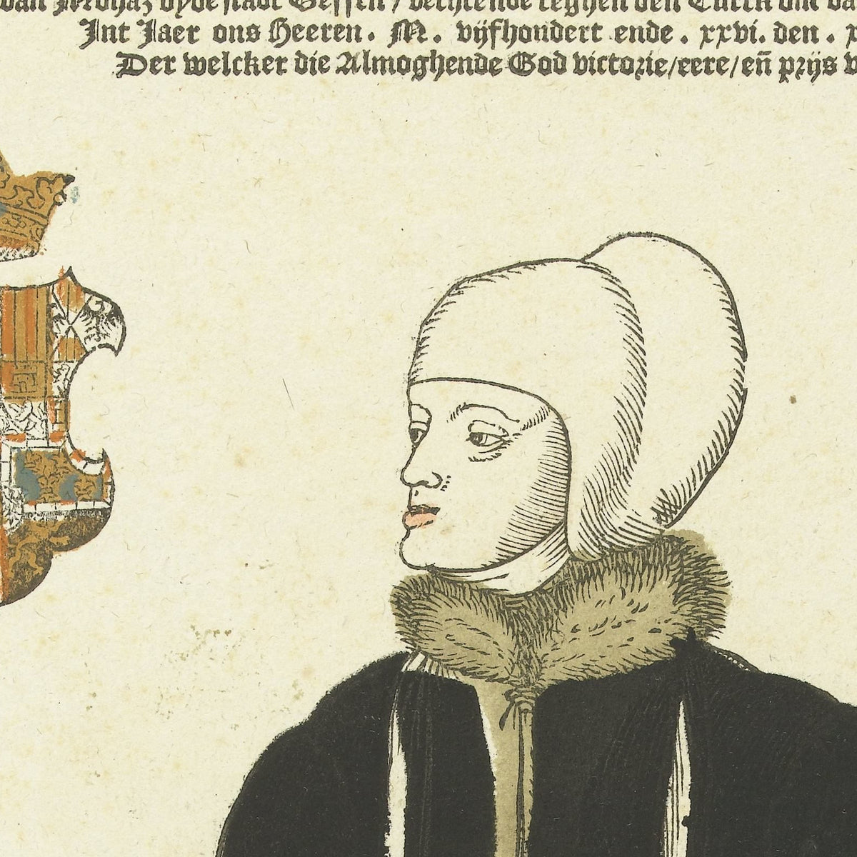 Europese vorsten (Mary of Hungary) - Sylvester van Parijs - Artwork detail