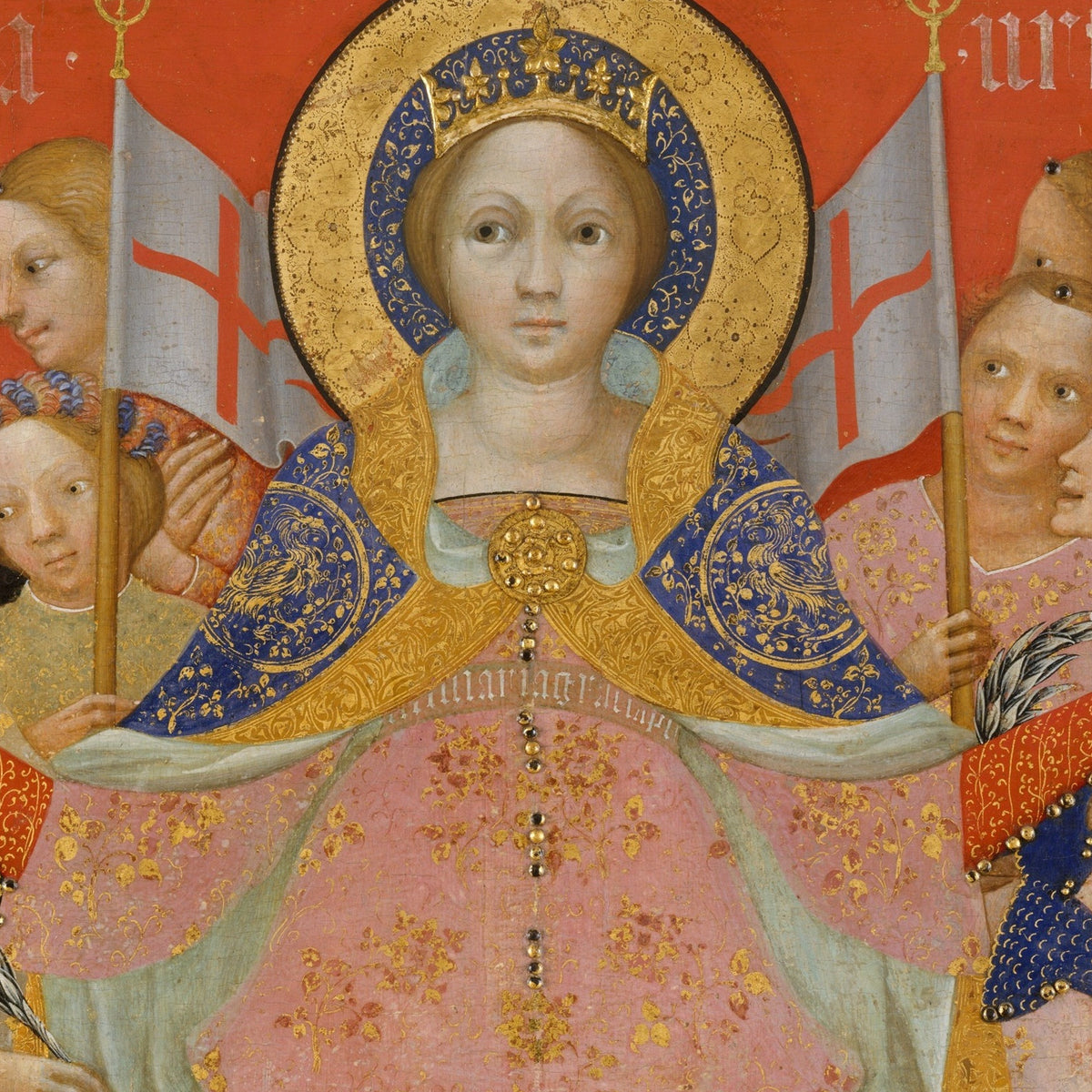 Saint Ursula and Her Maidens - Niccolò di Pietro - Artwork detail