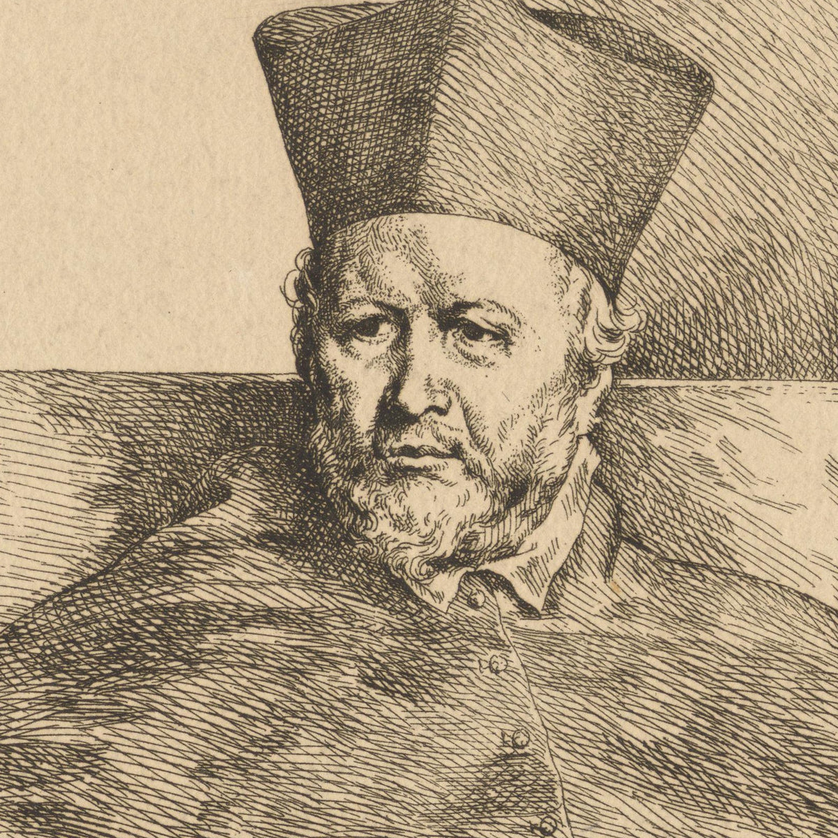 Portrait of Johannes Malderus - Andreas Bernardus de Quertenmont - Artwork detail