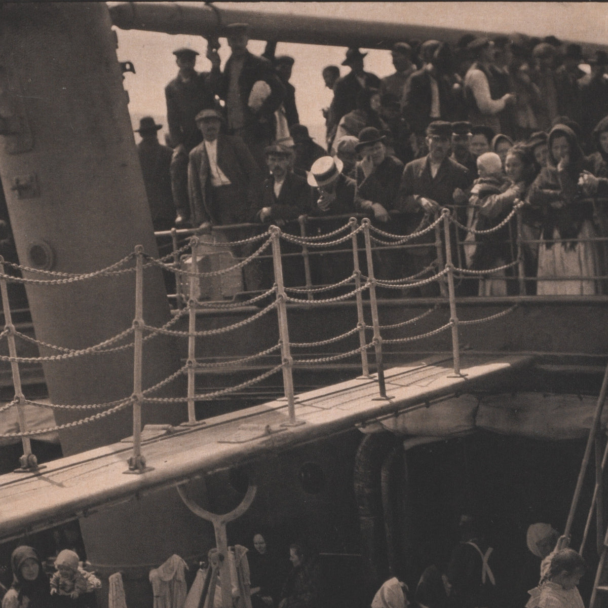 The Steerage - Alfred Stieglitz - Artwork detail