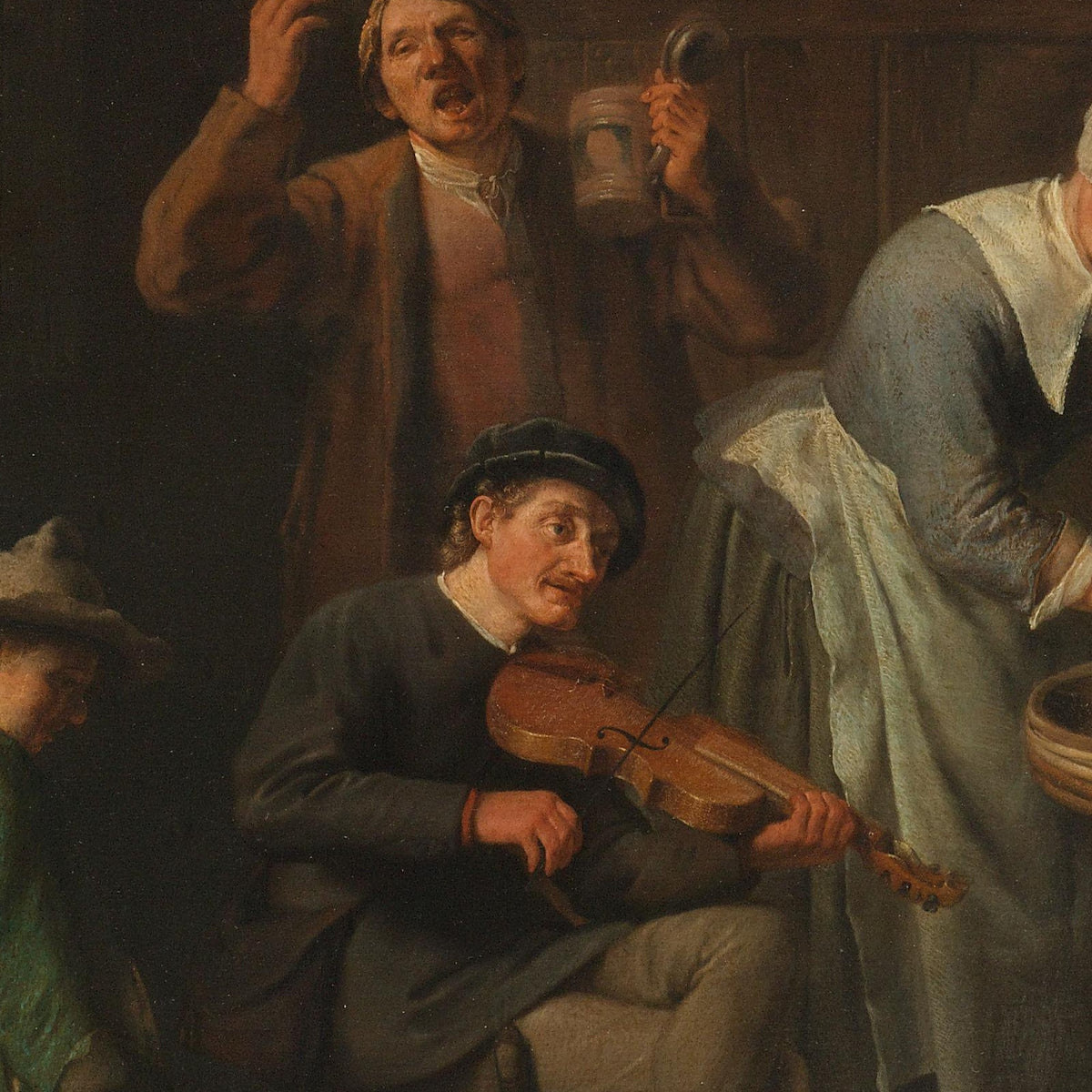 Zingende boerenfamilie (Singing Peasant Family) - Pieter Duyfhuysen - Artwork detail