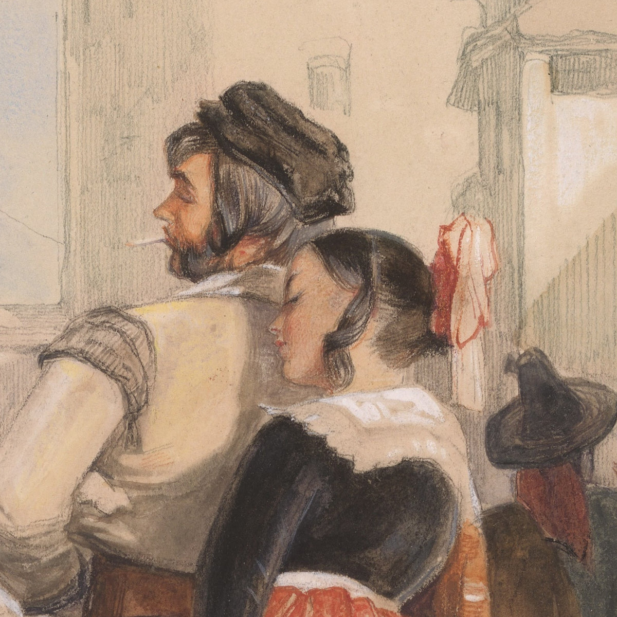 Granada - John Frederick Lewis - Artwork detail