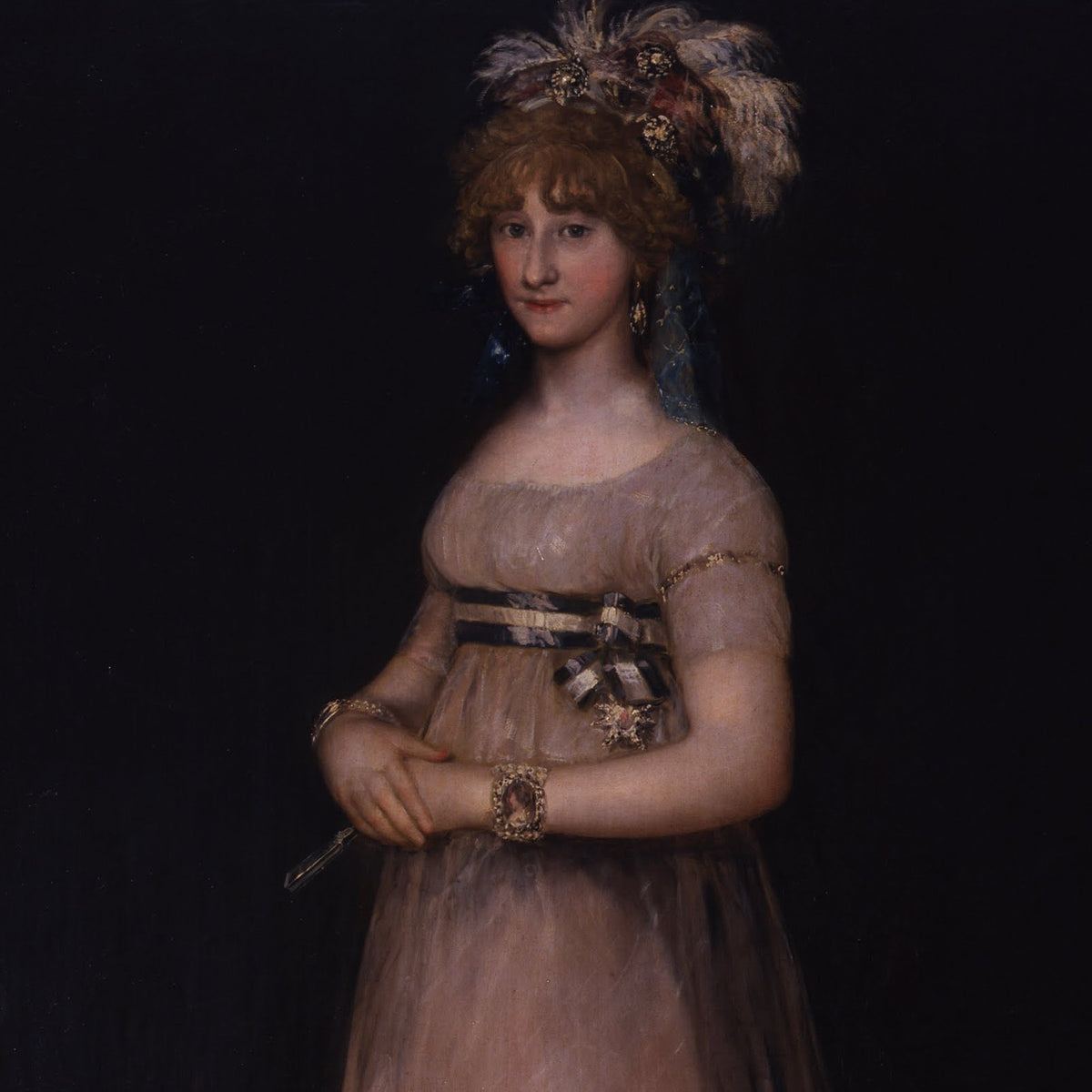 Infanta María Luisa of Spain - Francisco de Goya - Artwork detail