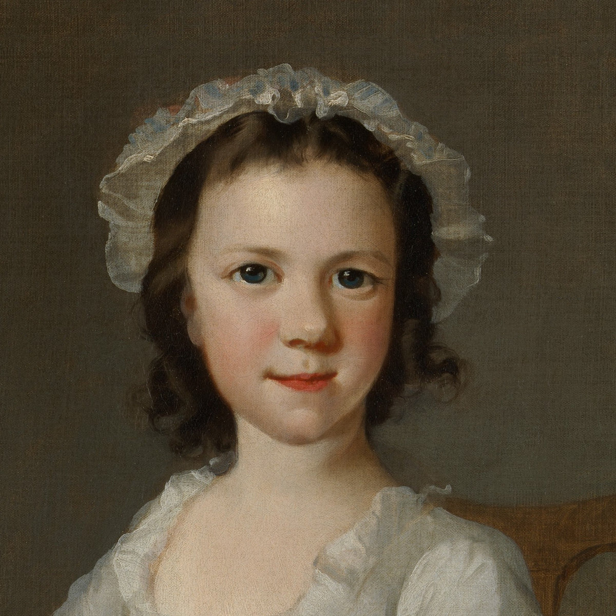 Girl Building a House of Cards - Thomas Frye - Artwork detail