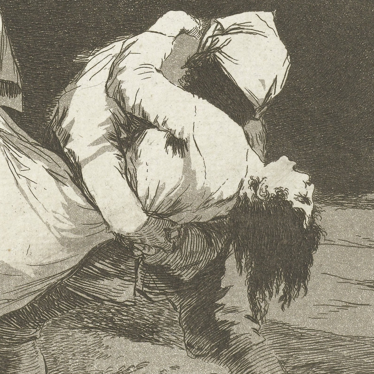 Que se la llevaron! - Francisco de Goya - Artwork detail