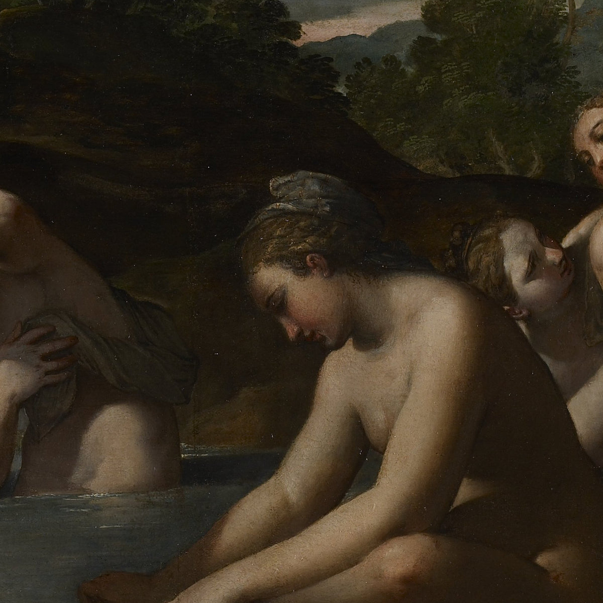Diana and Actaeon - Ippolito Scarsella - Artwork detail