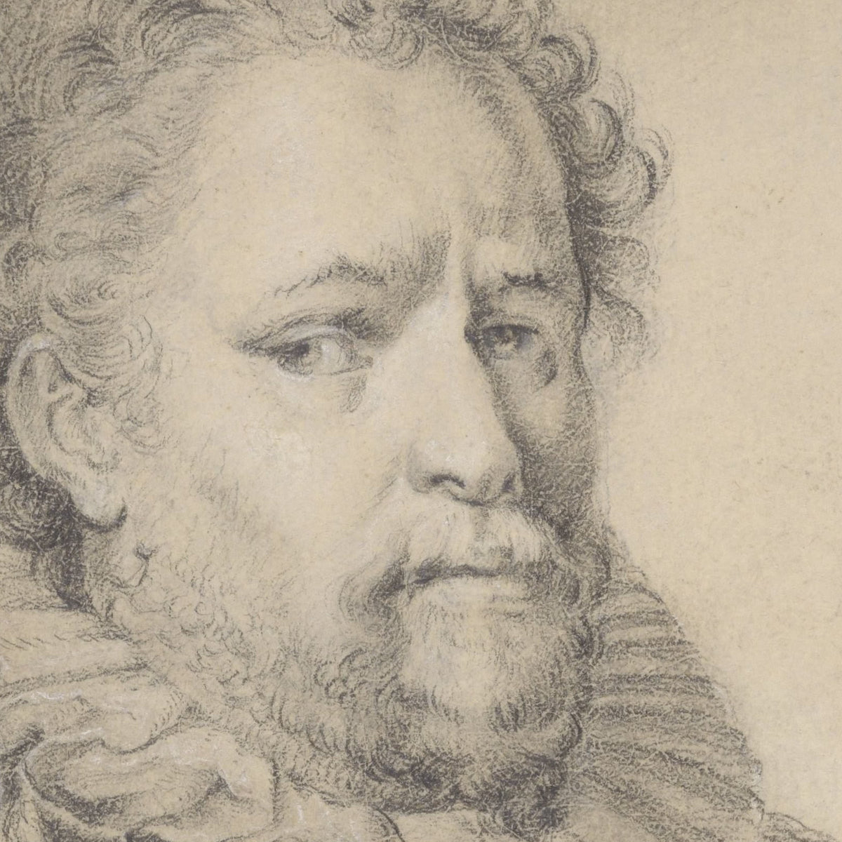 Portrait of Bartholomeus Spranger Painting His Wife - Gaspare Redi - Artwork detail