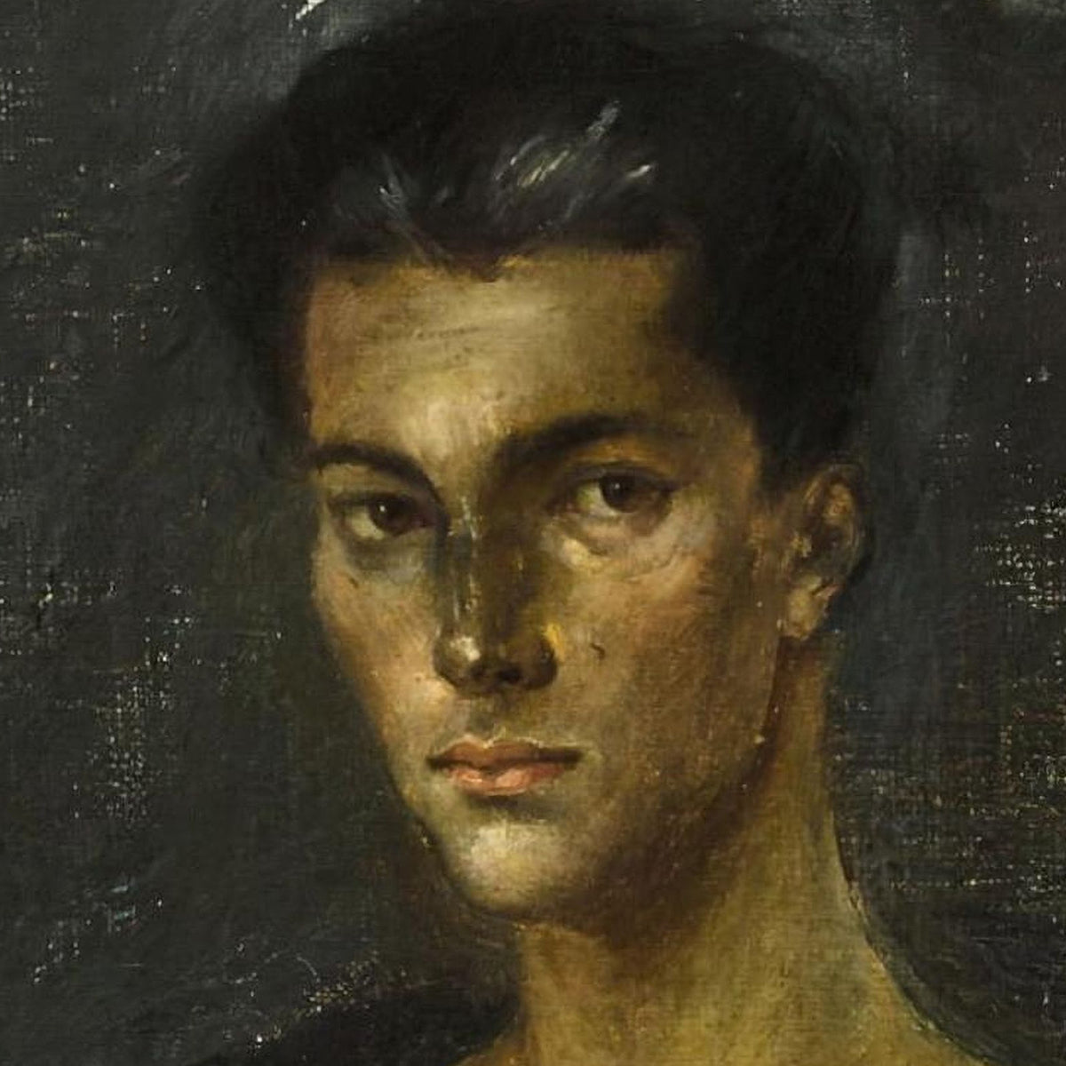 The Man With Masks - Leonor Fini - Artwork detail