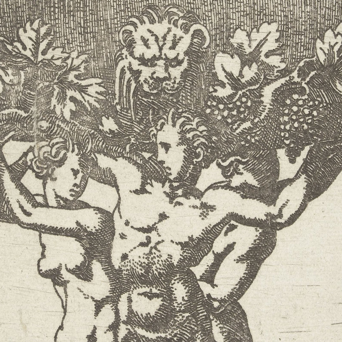 Dish with a Loving Couple - Antonio Fantuzzi - Artwork detail