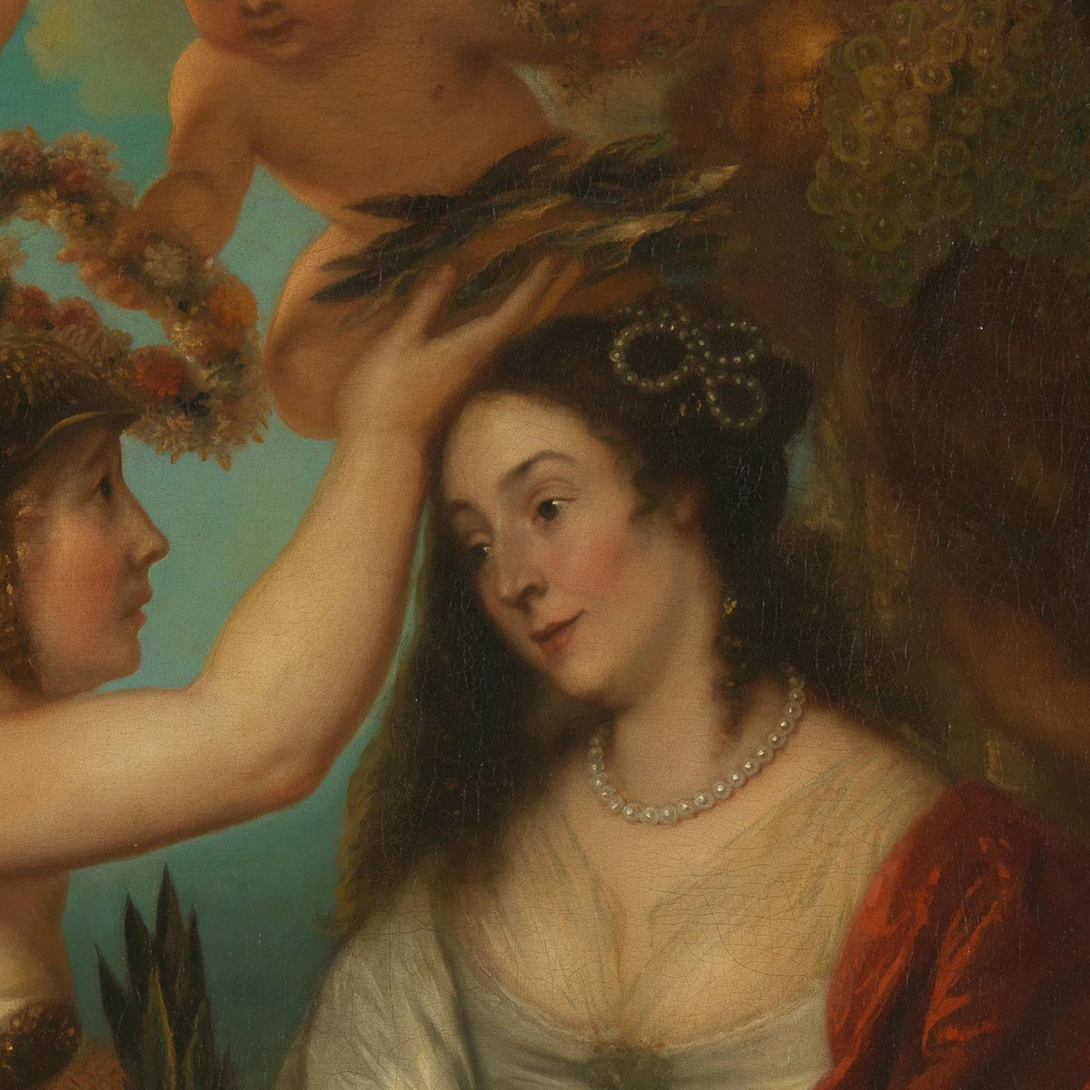 Allegorie op de vrede - Jan Lievens - Artwork detail