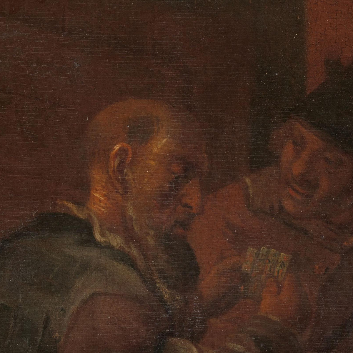 Kaartspelende mannen (Card Players) - Daniël Boone - Artwork detail