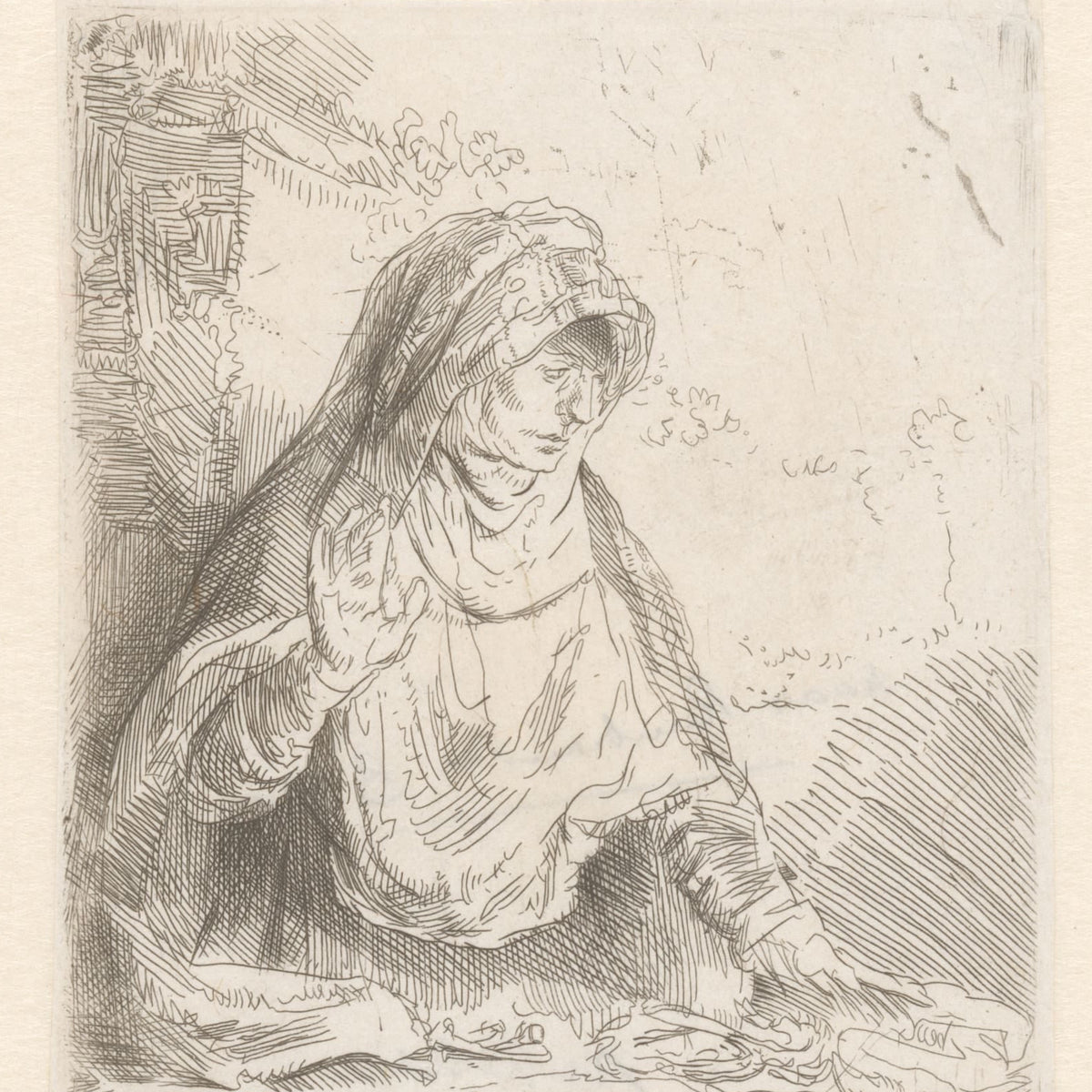 Maria met de passiewerktuigen - William James Smith - Artwork detail
