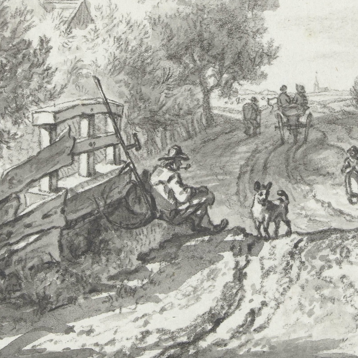 Kerk te Wilsveen - Karel la Fargue - Artwork detail