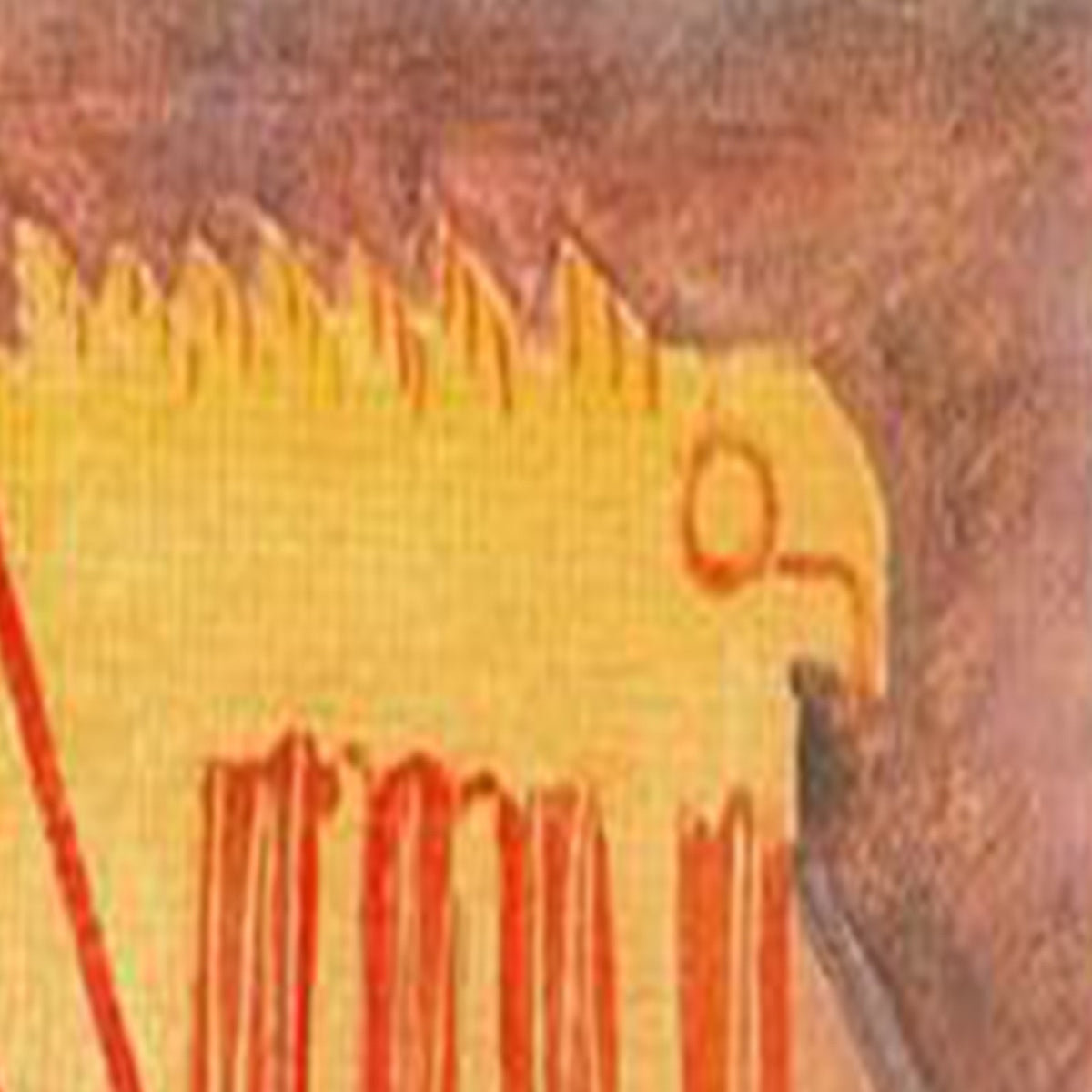 Untitled (Surrealist Composition) - Mark Rothko - Artwork detail