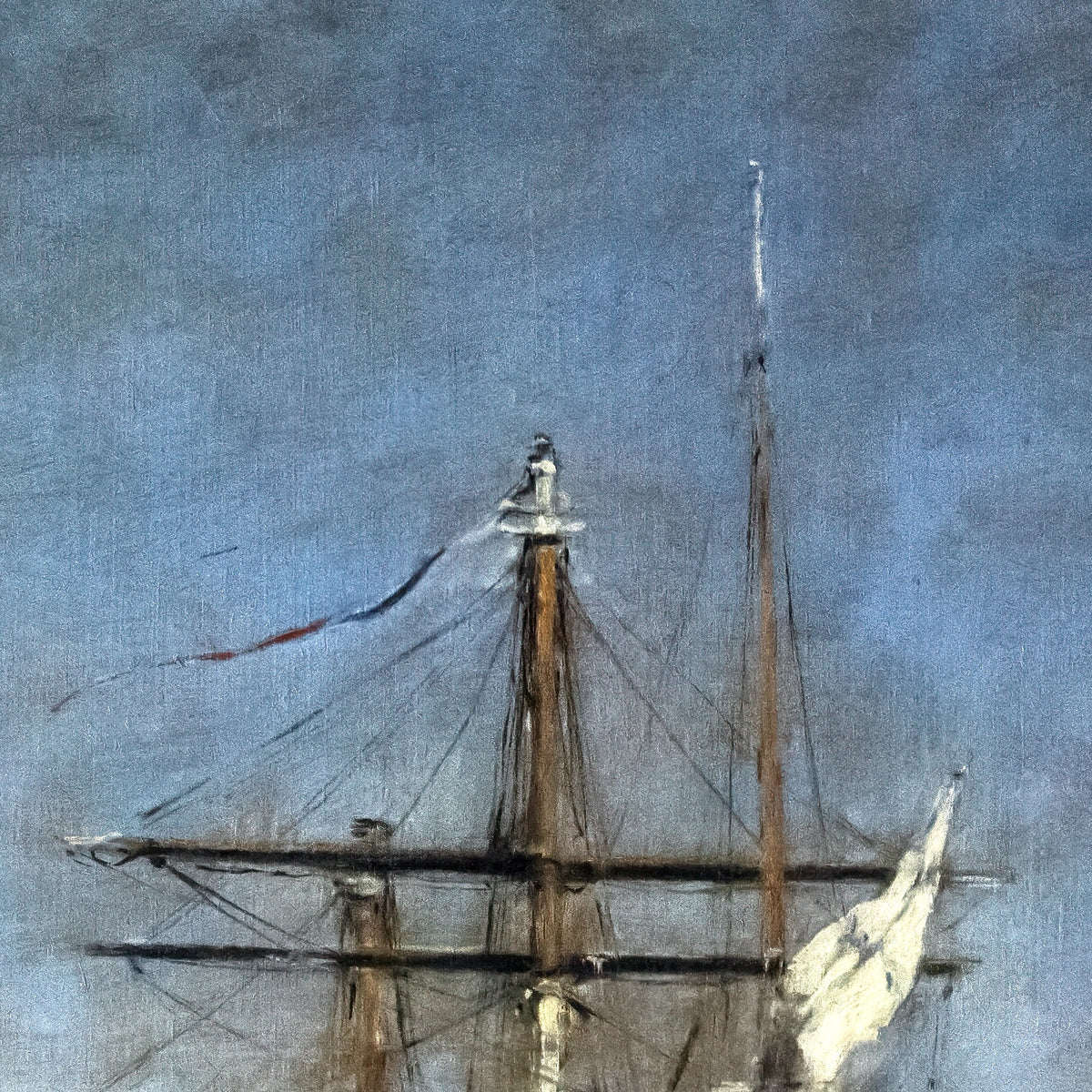 The Port - Eugène Boudin - Artwork detail