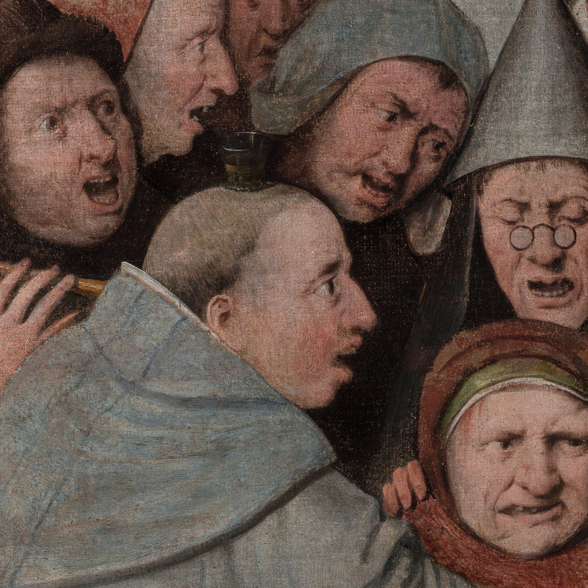 The Concert in the Egg - Hieronymus Bosch - Artwork detail