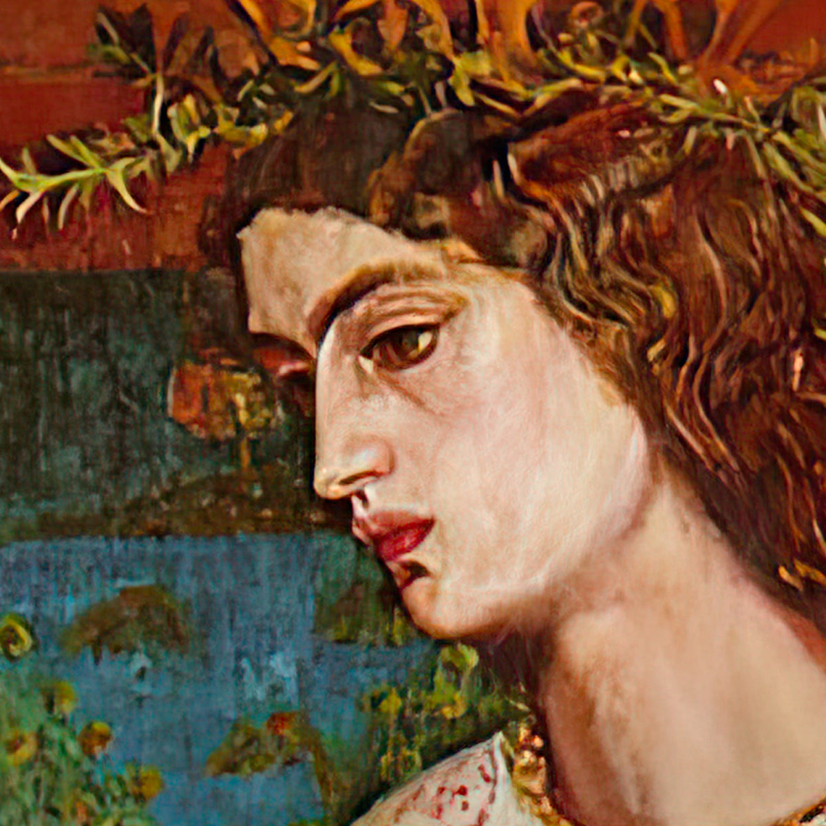 La Belle Iseult - William Morris - Artwork detail