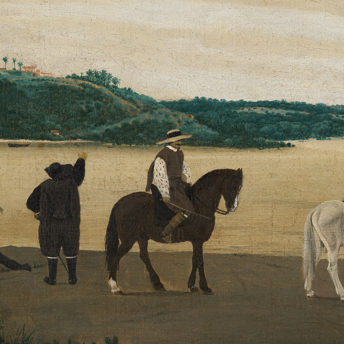 View of the Island of Itamaracá, Brazil - Frans Jansz. Post - Artwork detail