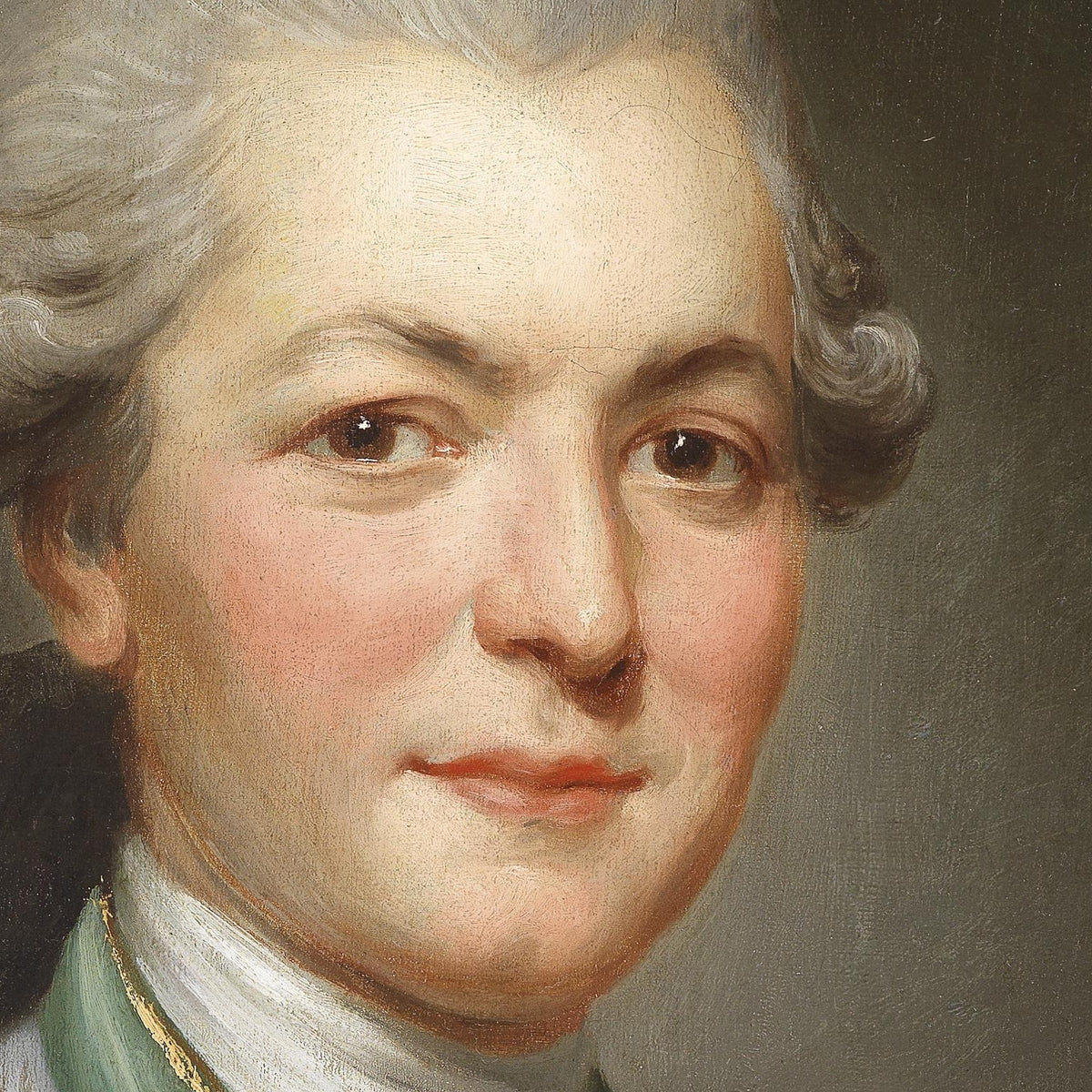 Portrait of Charles Joseph de Pallu - Joseph Ducreux - Artwork detail