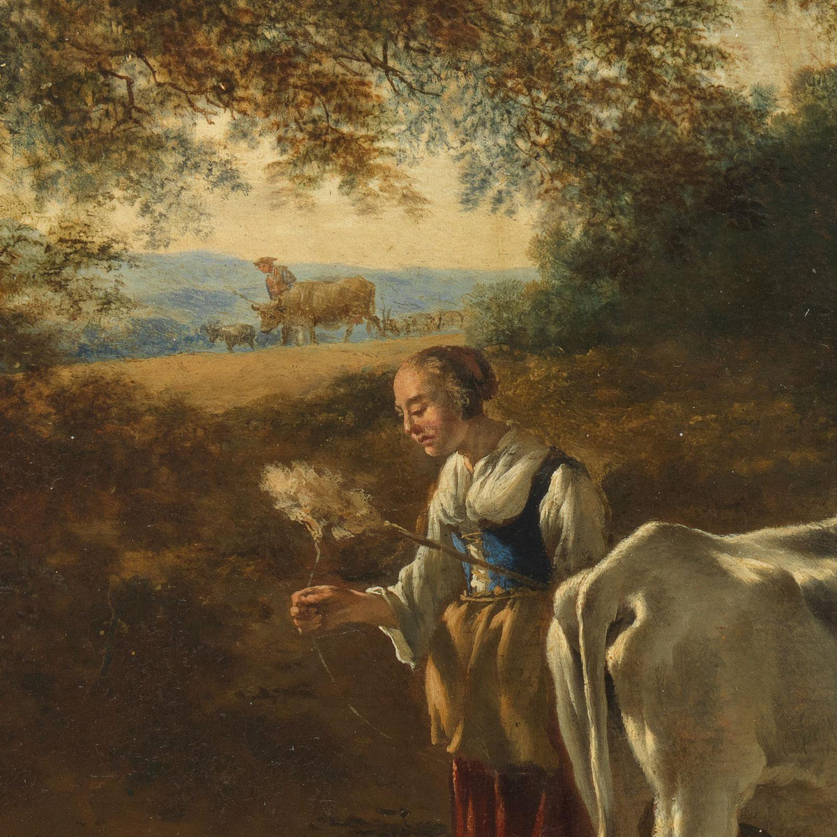 Landschap met vee - Adam Pijnacker - Artwork detail