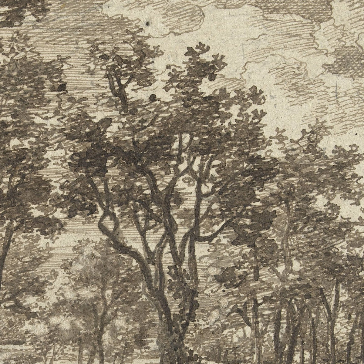 Boslandschap in het landgoed Zon, nabij Eindhoven - Ernst Willem Jan Bagelaar - Artwork detail