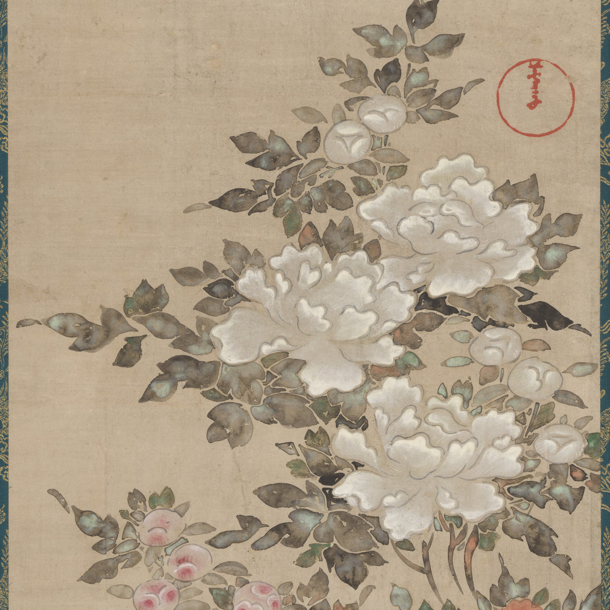 Peonies - Fukae Roshū - Artwork detail