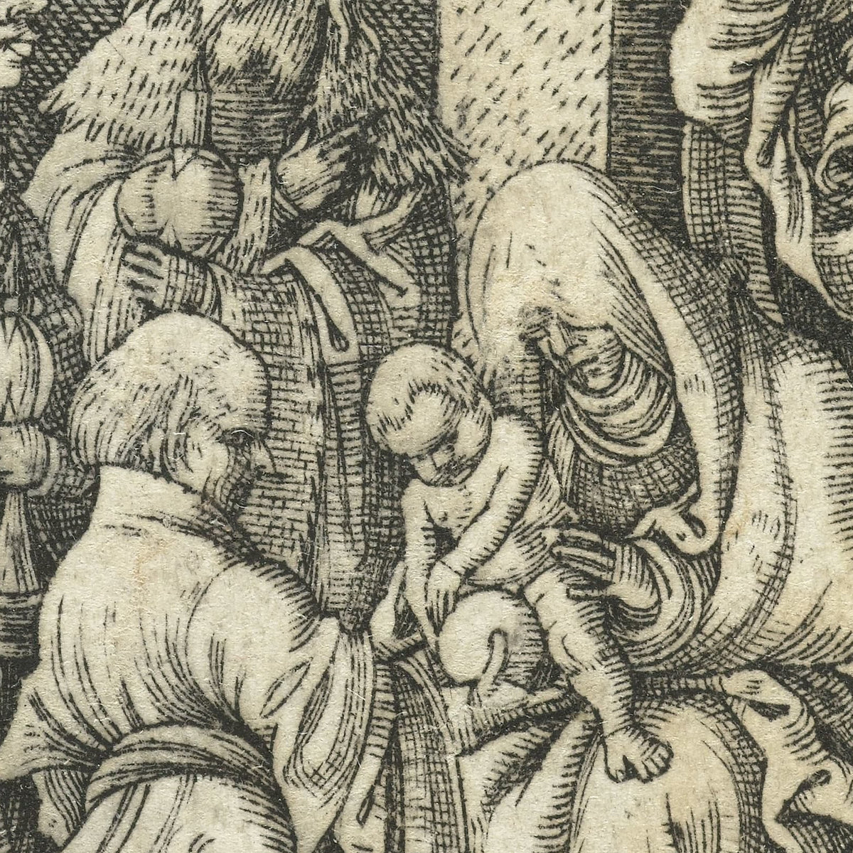 The Adoration of the Magi - Monogrammist HL - Artwork detail