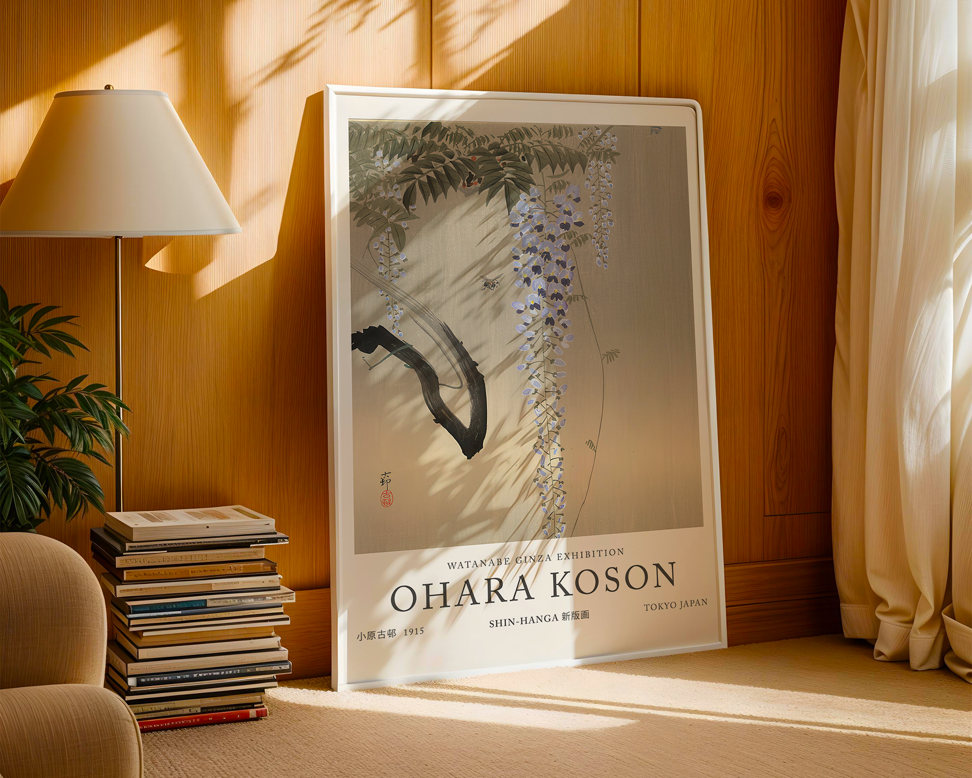 wisteria-and-bee-ohara-koson mockup