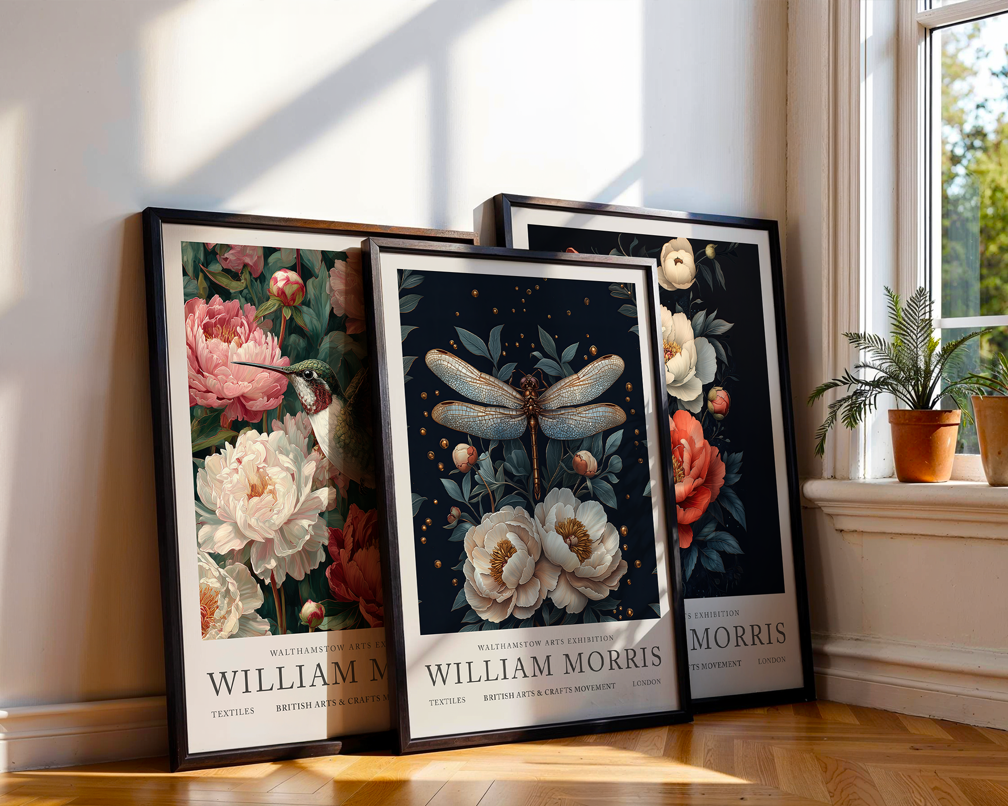 William Morris Fine Art - 3 Print Bundle (A4)
