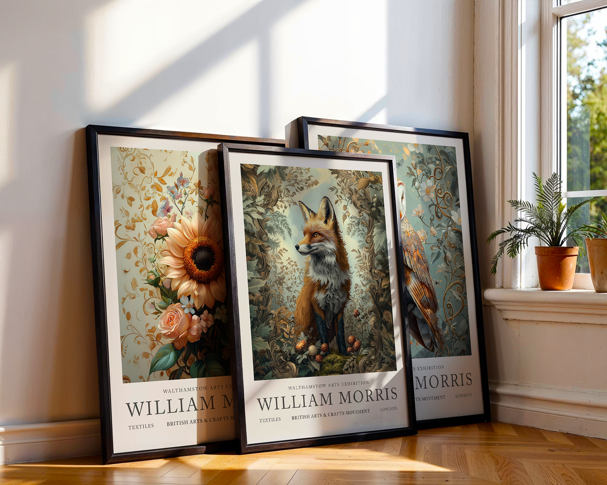 William Morris Fine Art with Frame - Bundle (A2)