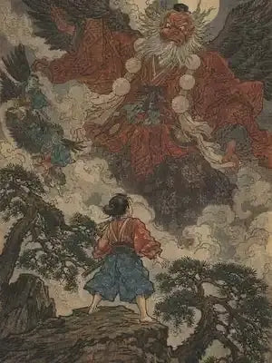 Yoshitsune and the Tengu story collection